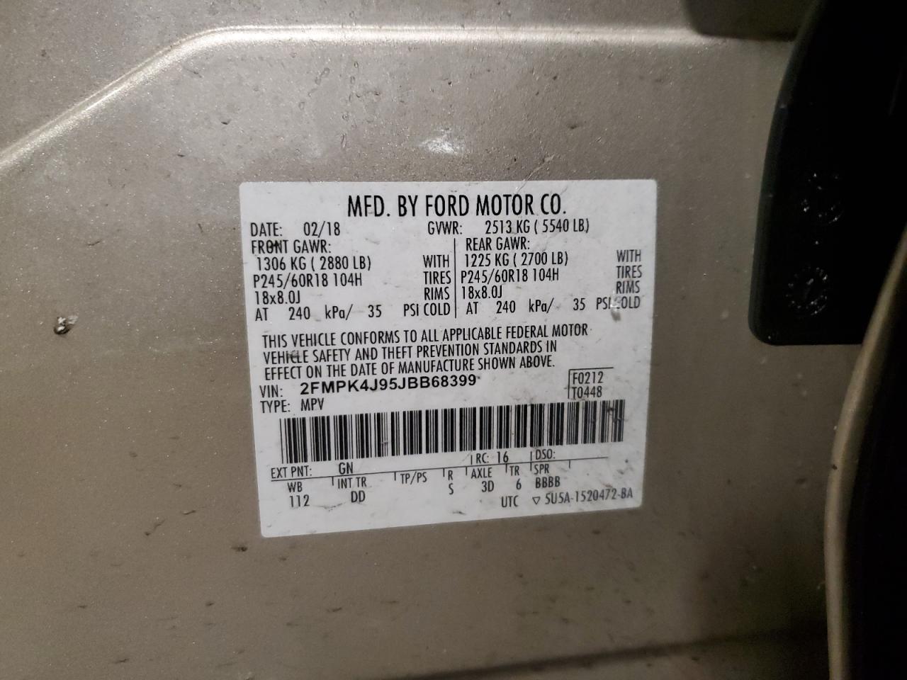 2018 Ford Edge - Image 14