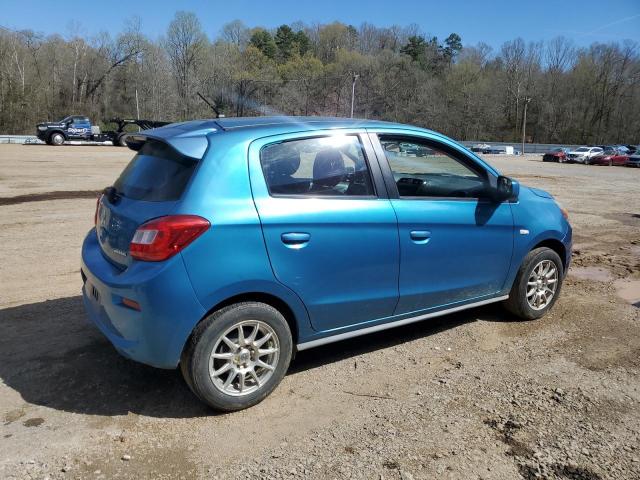 Hatchbacks MITSUBISHI MIRAGE 2017 Granatowy