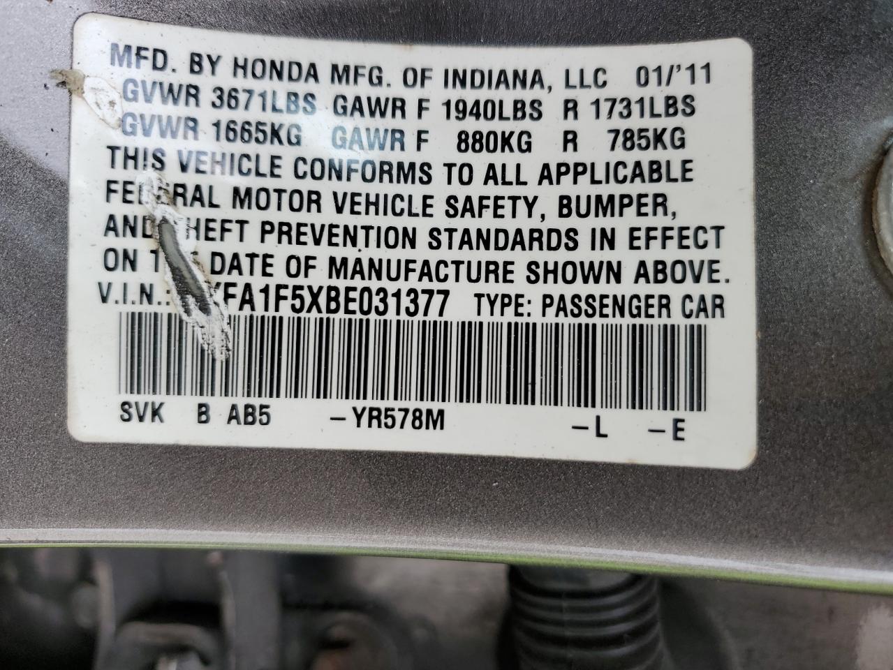 2011 Honda Civic - Image 15