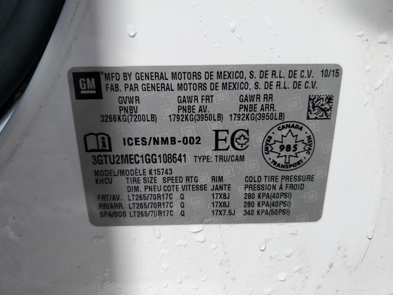 2016 GMC Sierra - Image 12