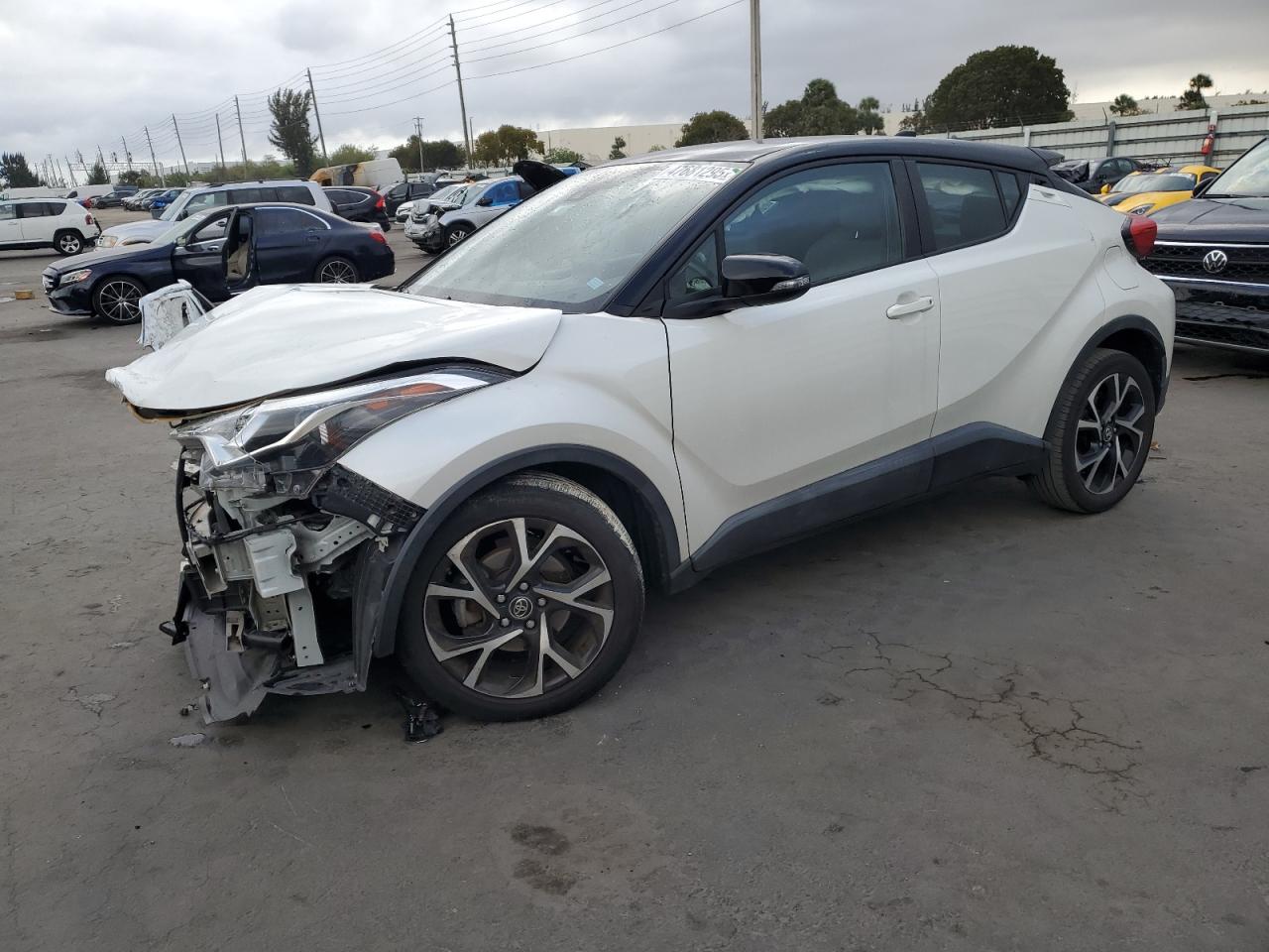 2019 Toyota C-Hr Xle للبيع في Miami، FL - Front End