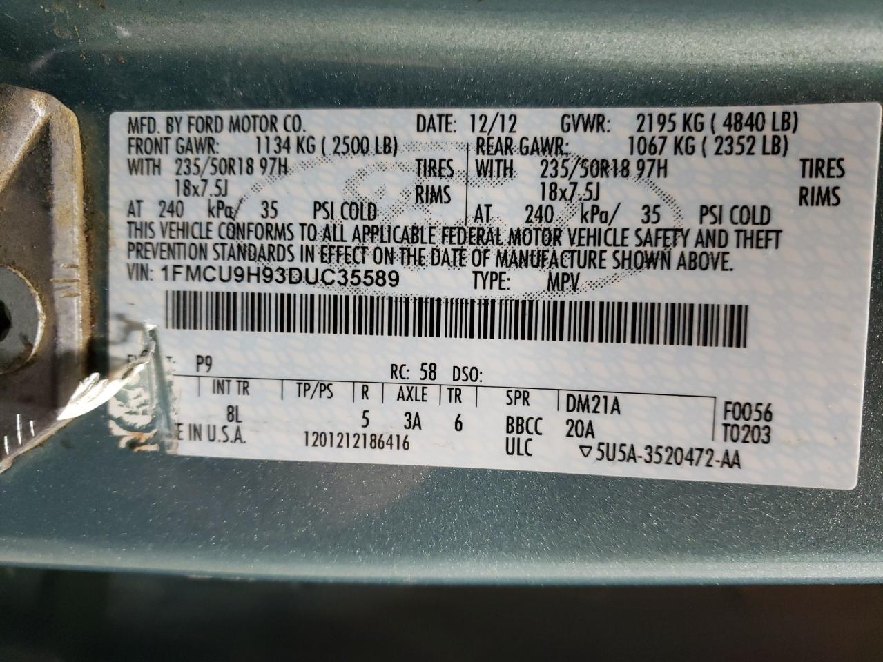 2013 Ford Escape - Image 13
