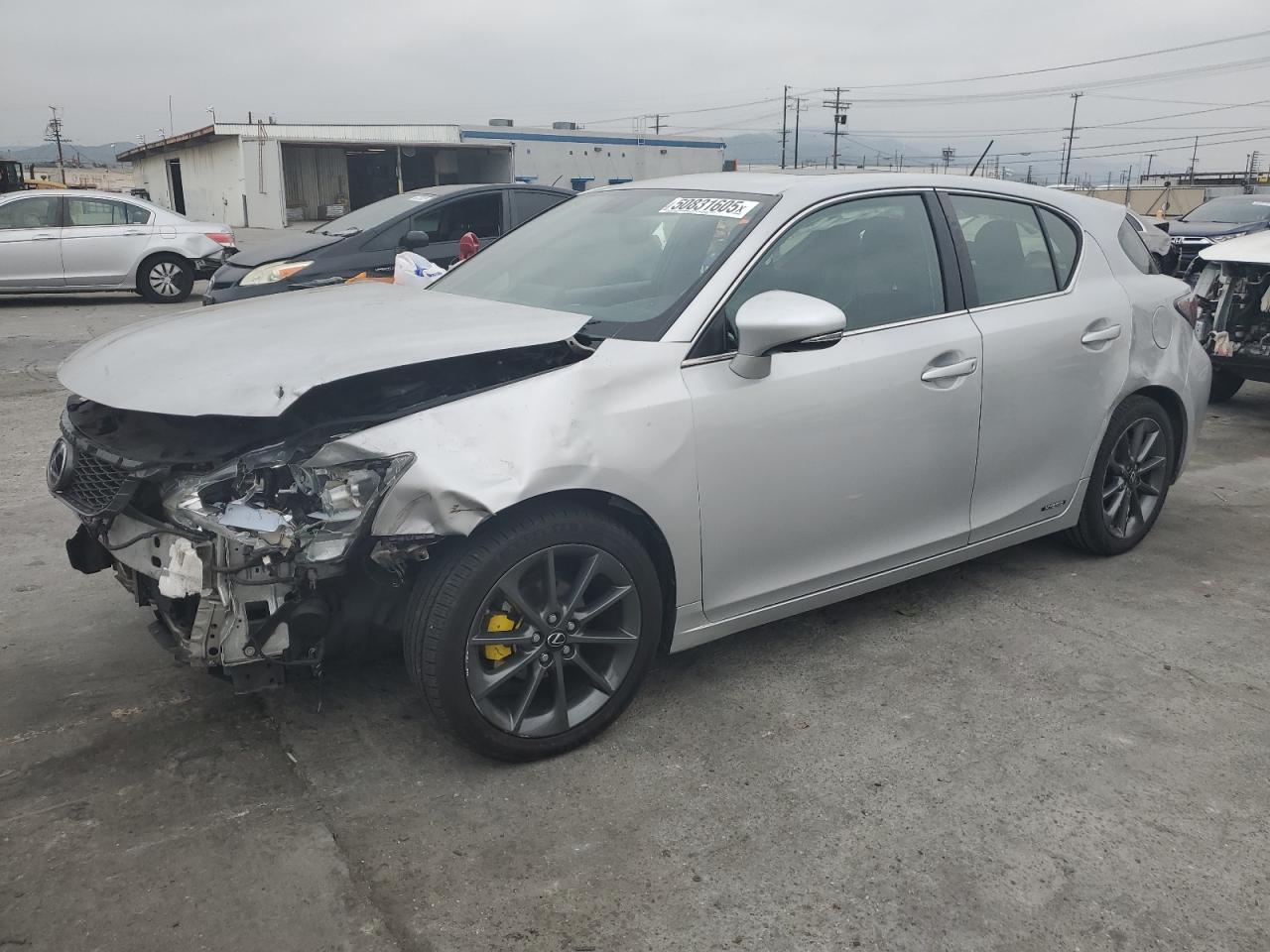 2012 Lexus Ct 200 იყიდება Sun Valley-ში, CA - All Over