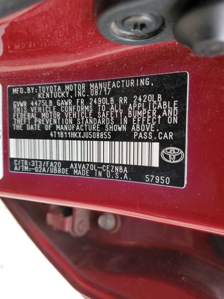 2018 Toyota Camry - Image 13
