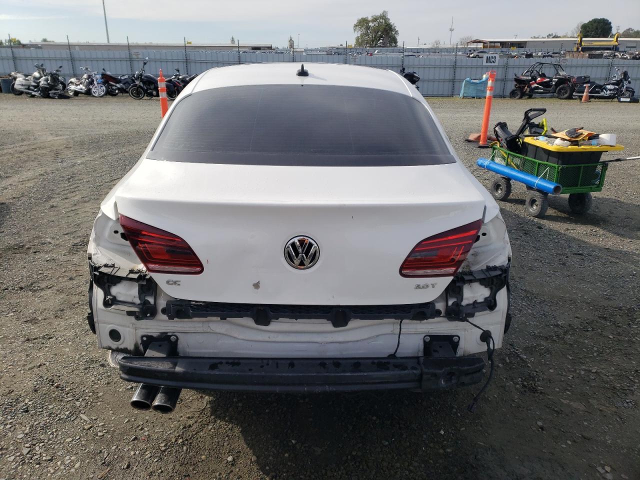 2013 Volkswagen Cc Luxury VIN: WVWRP7ANXDE525579 Lot: 49731825