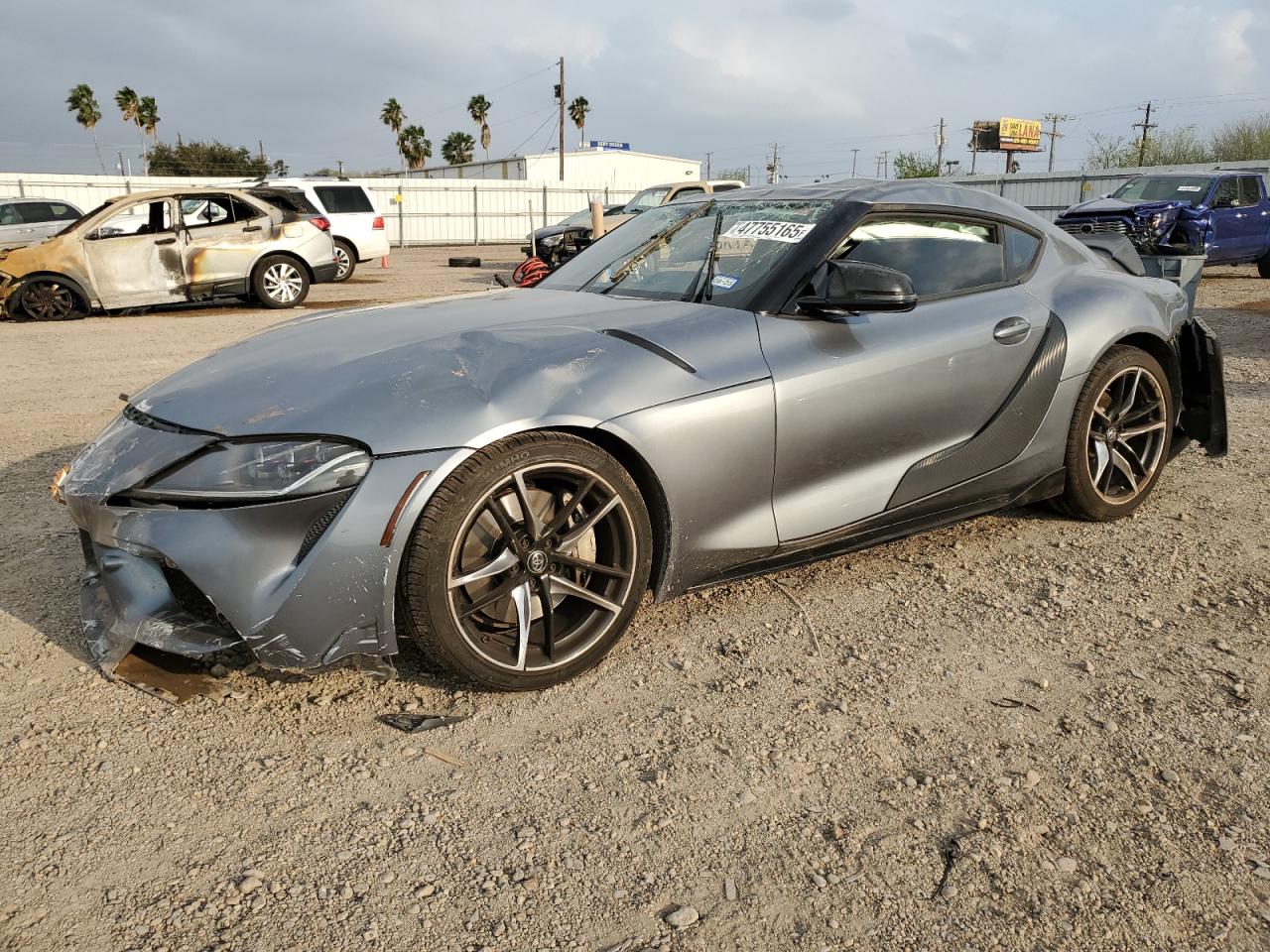 2021 Toyota Supra Base for Sale in Mercedes, TX - Rollover