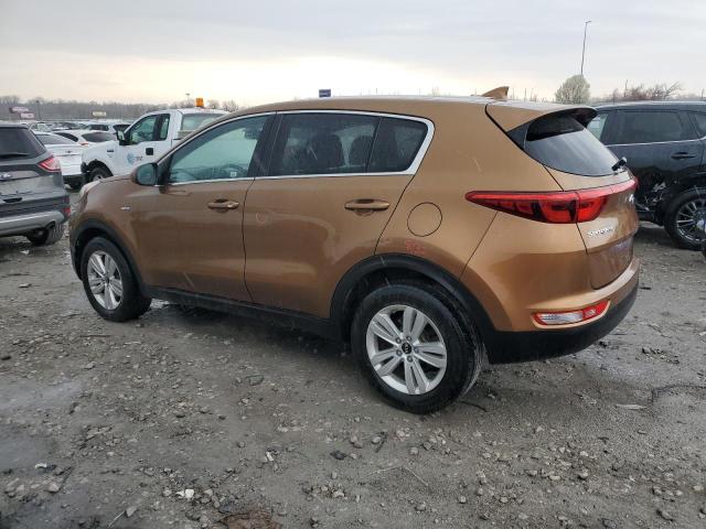  KIA SPORTAGE 2017 Orange