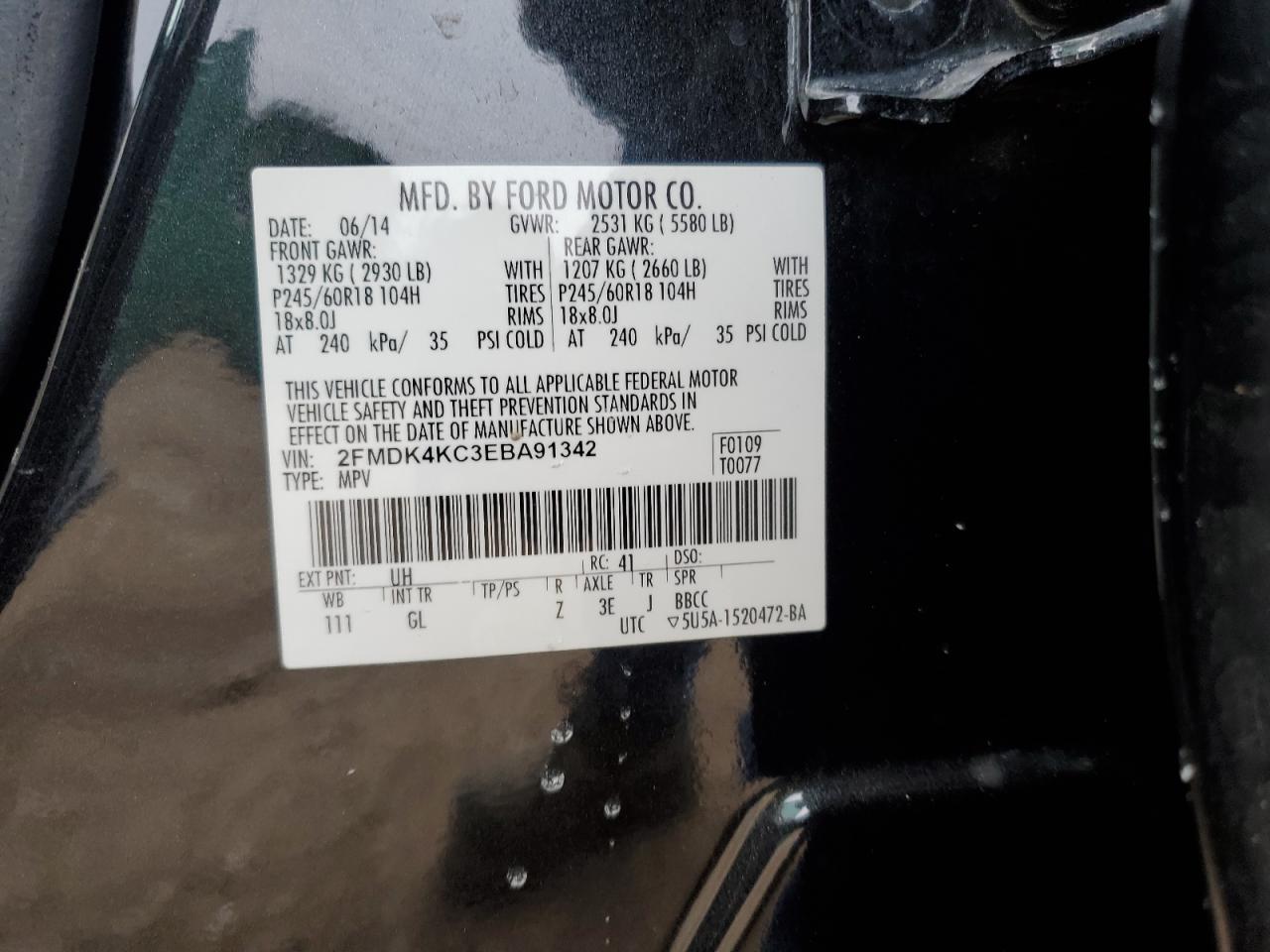 2014 Ford Edge - Image 14