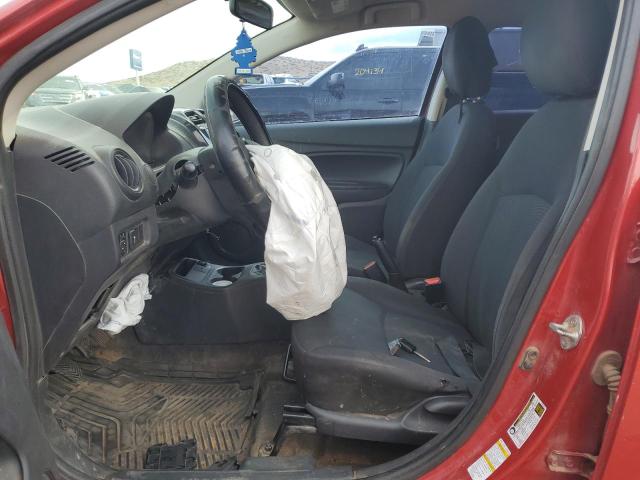  MITSUBISHI MIRAGE 2019 Червоний