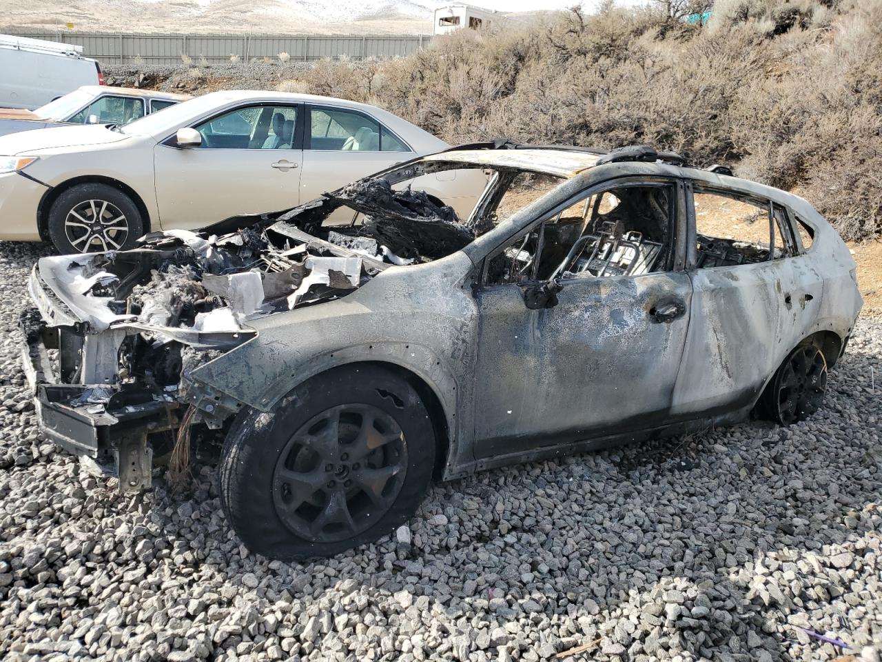 2019 Subaru Crosstrek Premium en Venta en Reno, NV - Burn