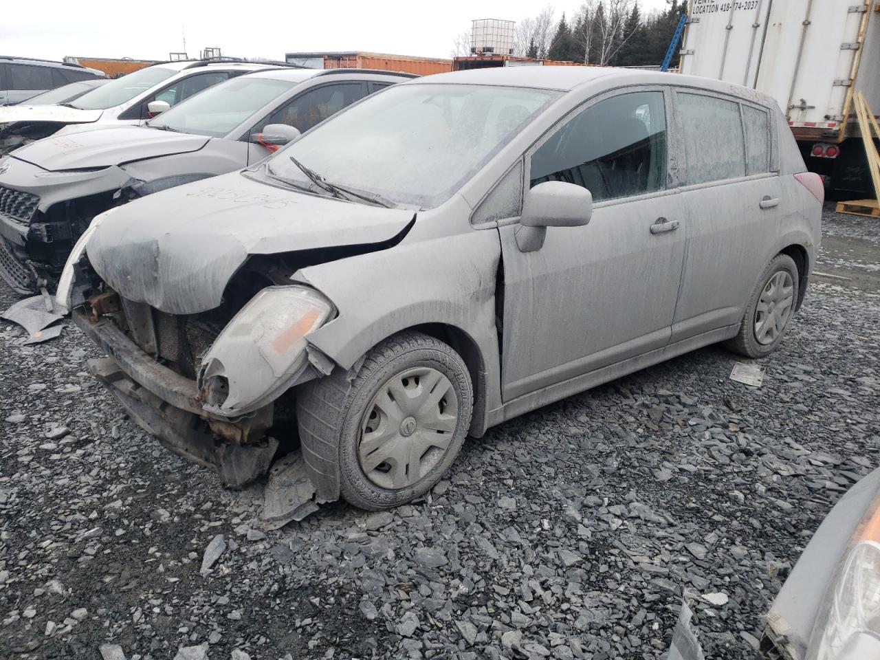 2010 Nissan Versa S იყიდება Montreal-est-ში, QC - Front End