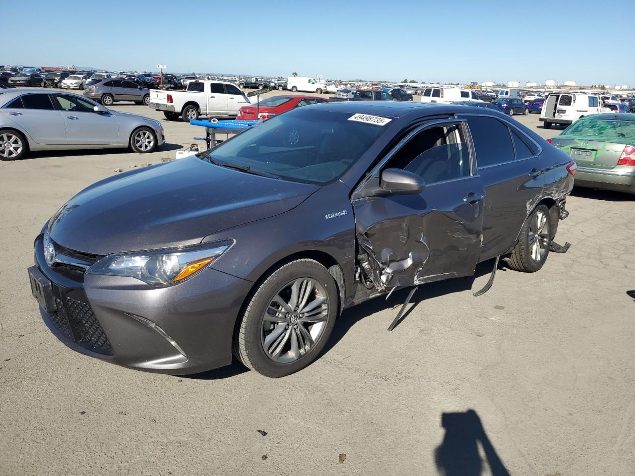 2017 Toyota Camry Hybrid en Venta en Martinez, CA - Side