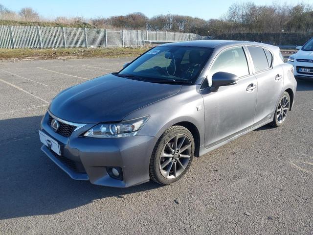 2013 LEXUS CT 200H F for sale at Copart SANDTOFT