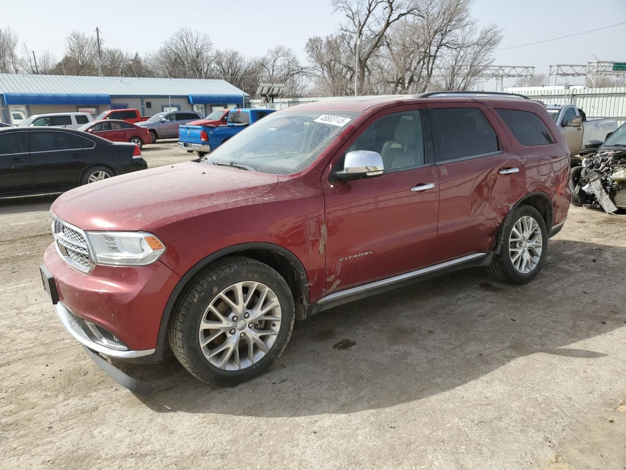 2015 Dodge Durango Citadel იყიდება Wichita-ში, KS - Side