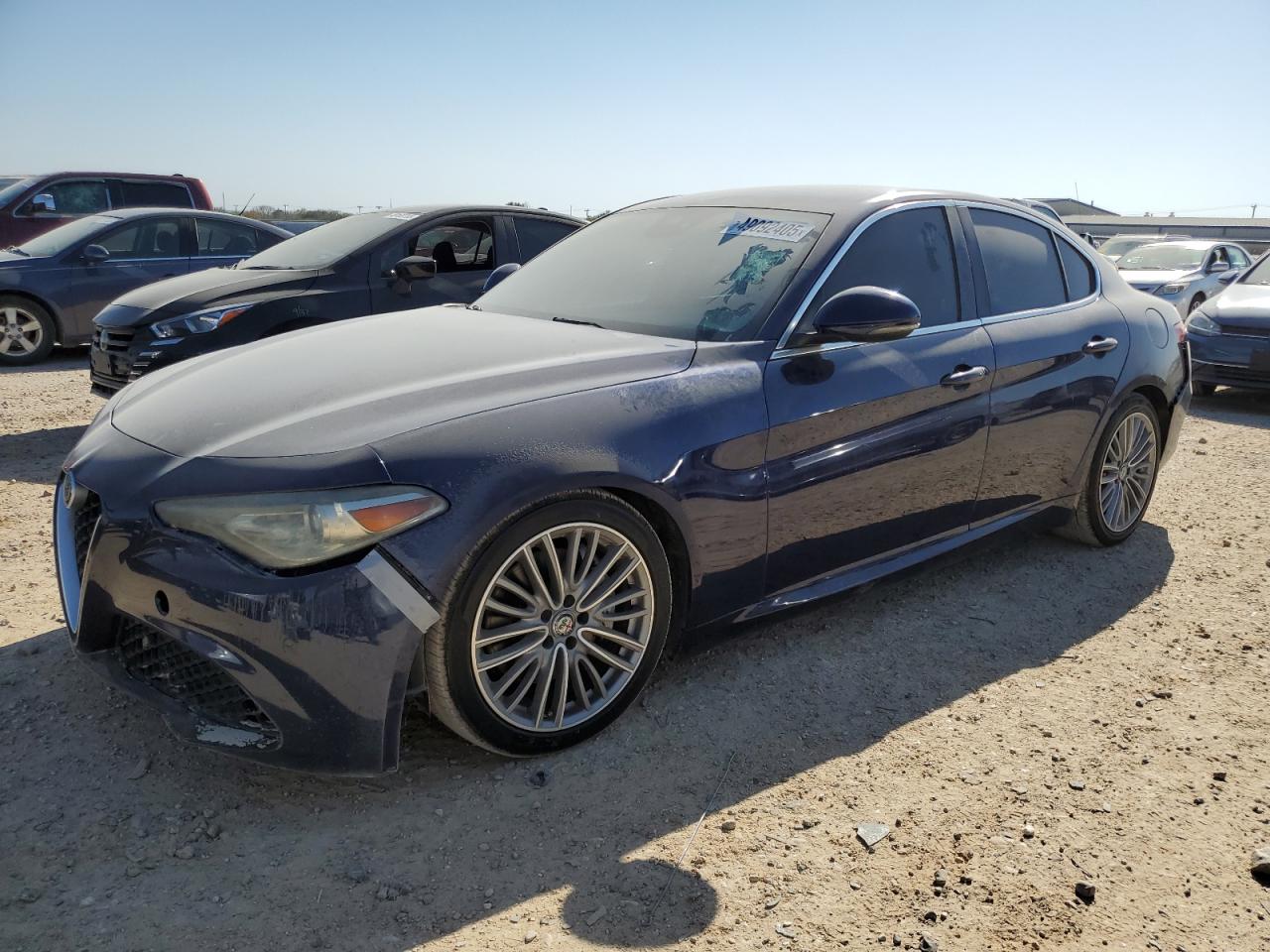 2017 Alfa Romeo Giulia Ti на продаже в San Antonio, TX - Front End