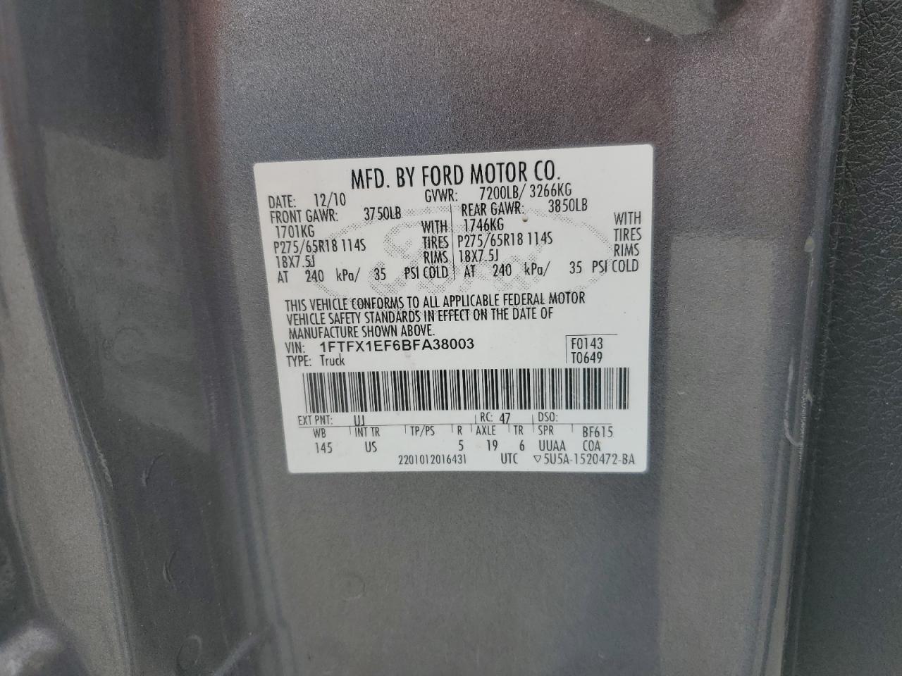 2011 Ford F-150 - Image 12