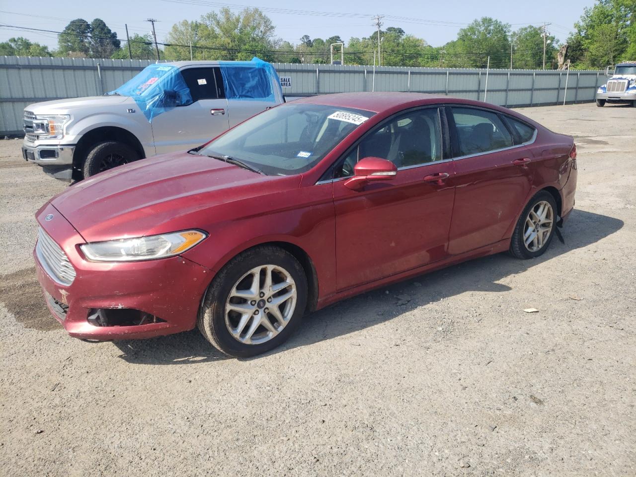2014 Ford Fusion Se للبيع في Shreveport، LA - Front End