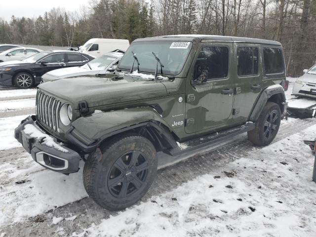 2021 JEEP WRANGLER UNLIMITED SAHARA à vendre chez Copart ON - COOKSTOWN