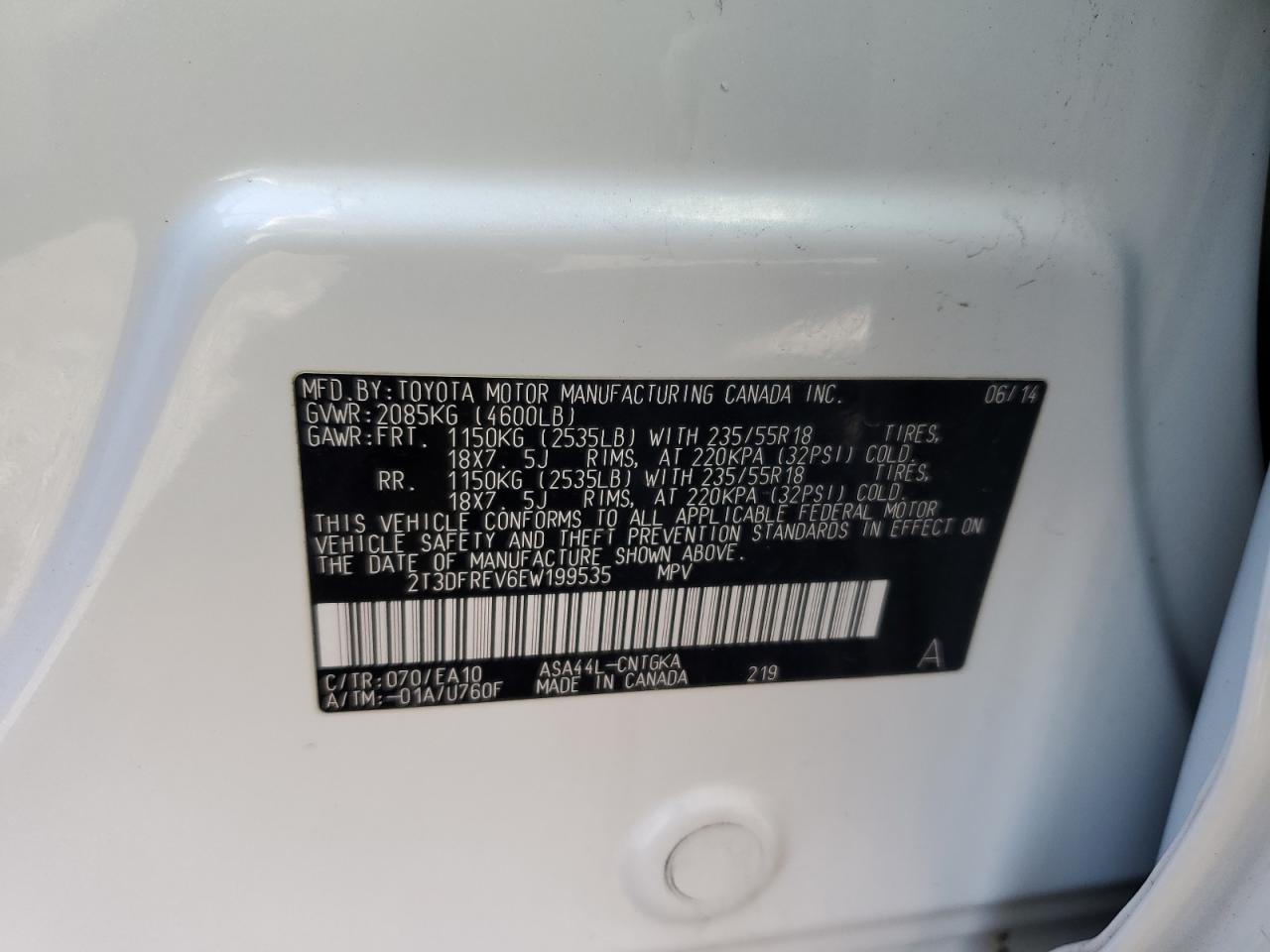 2014 Toyota RAV 4 - Image 13