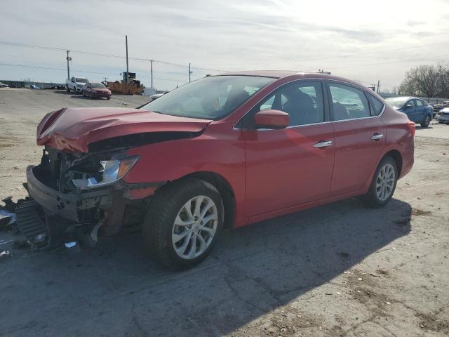  NISSAN SENTRA 2018 Красный