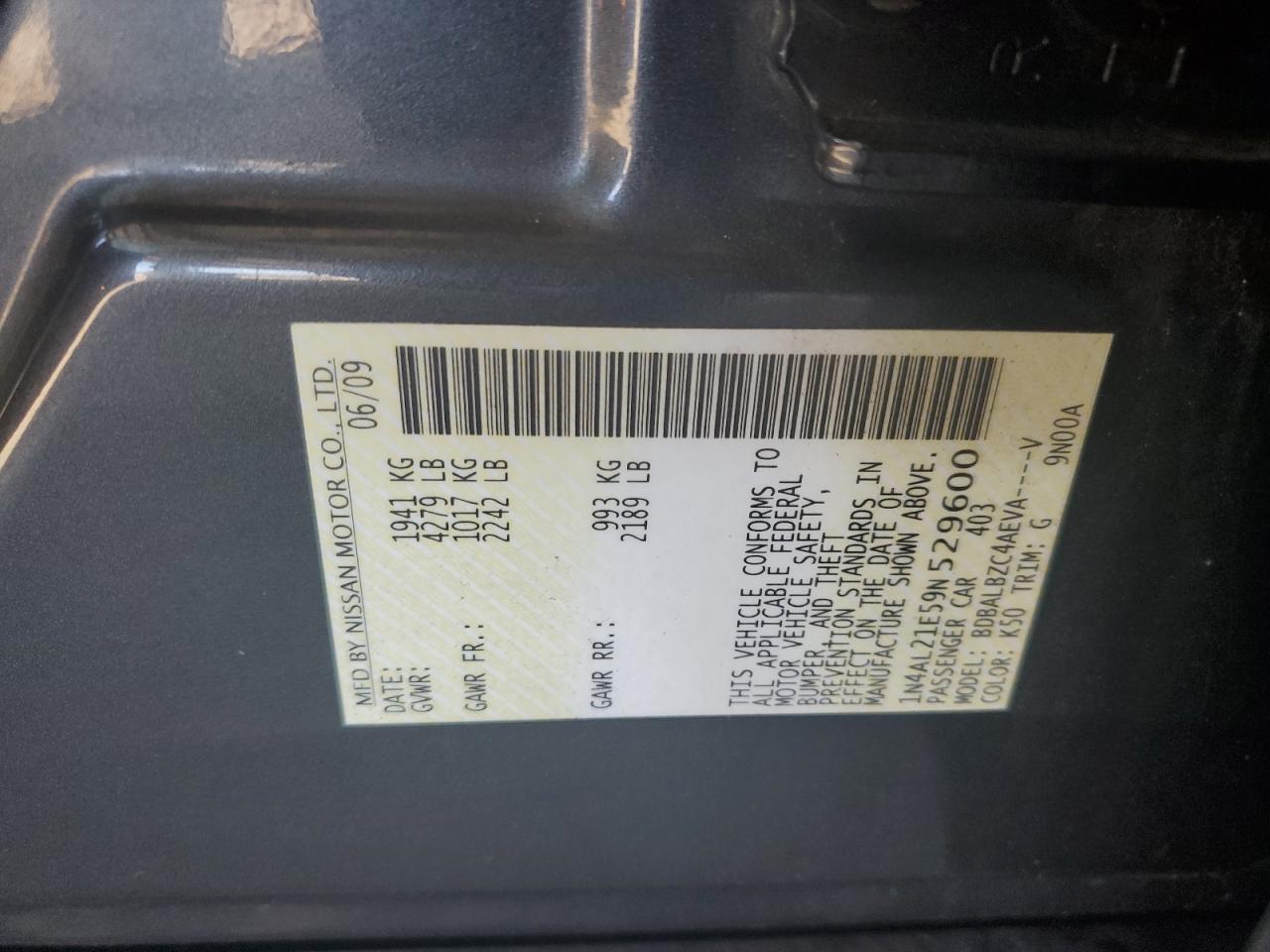 2009 Nissan Altima - Image 15