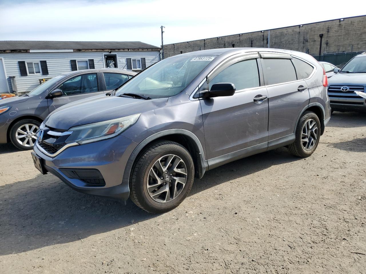 2016 Honda Cr-V Se продається в Laurel, MD - Water/Flood