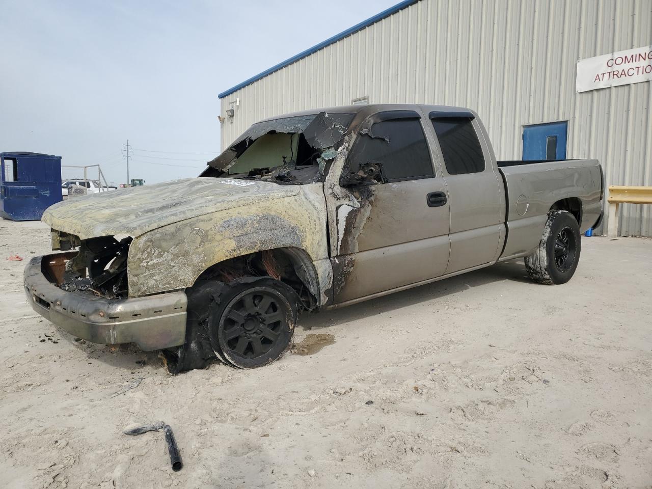 2003 Chevrolet Silverado C1500 იყიდება Haslet-ში, TX - Burn - Engine