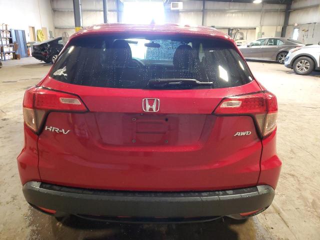  HONDA HR-V 2016 Czerwony