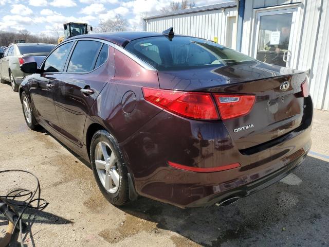  KIA OPTIMA 2014 Bordowy