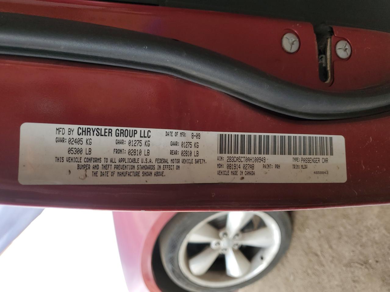 2010 Dodge Charger - Image 12