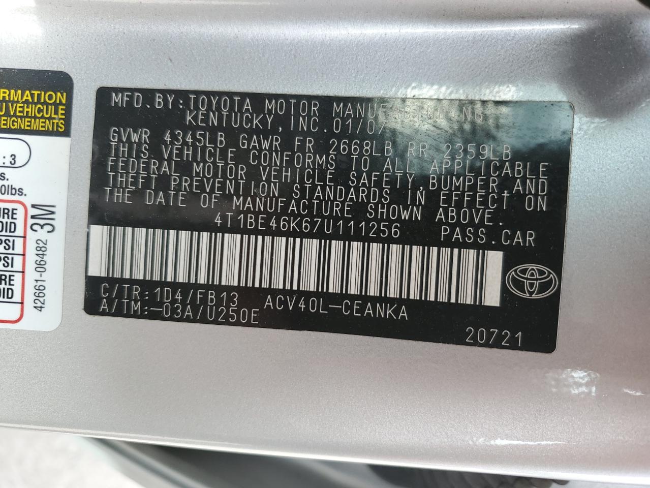 2007 Toyota Camry - Image 12