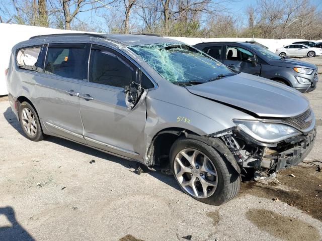 Minivans CHRYSLER PACIFICA 2017 Srebrny