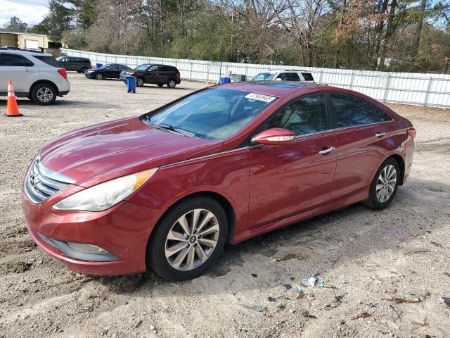  HYUNDAI SONATA 2014 Бургунди