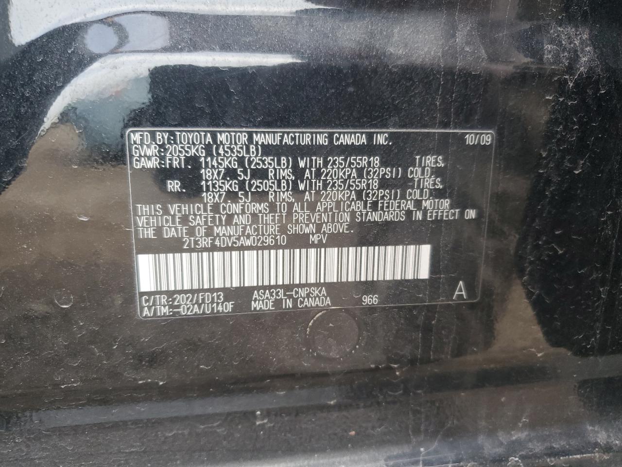 2010 Toyota RAV 4 - Image 15