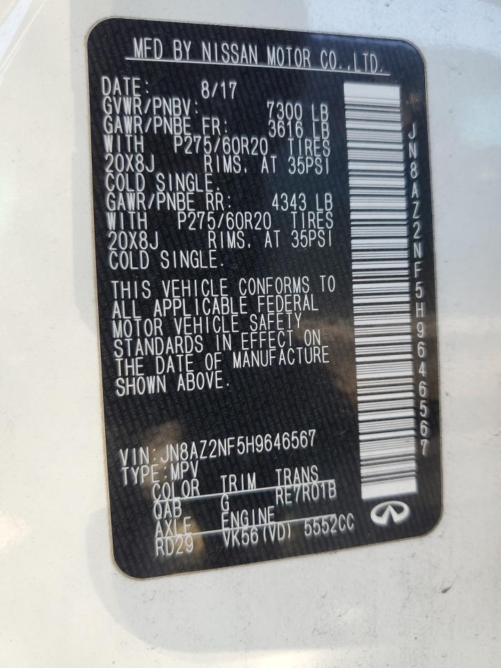 2017 Infiniti QX80 - Image 12