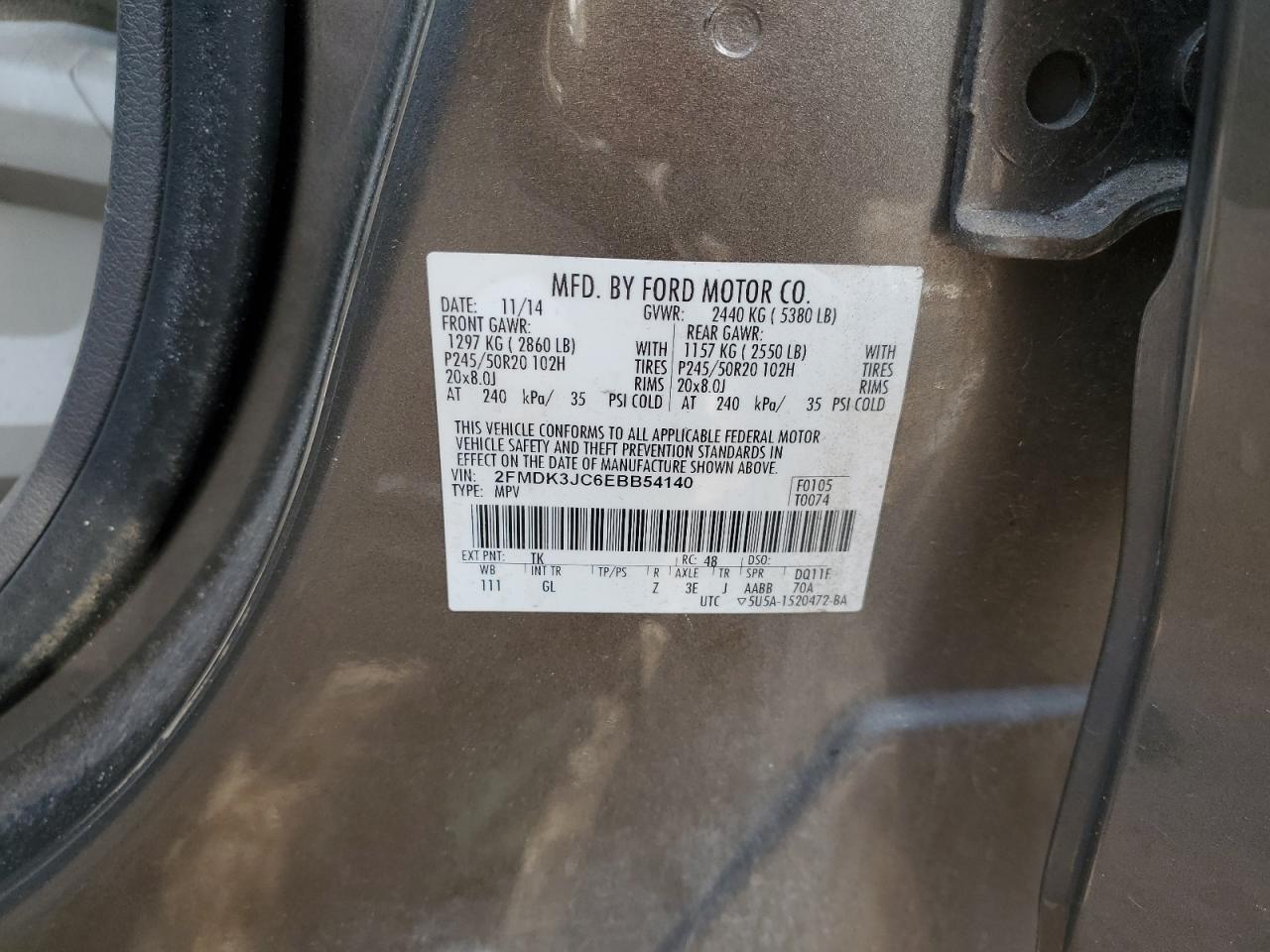 2014 Ford Edge - Image 13