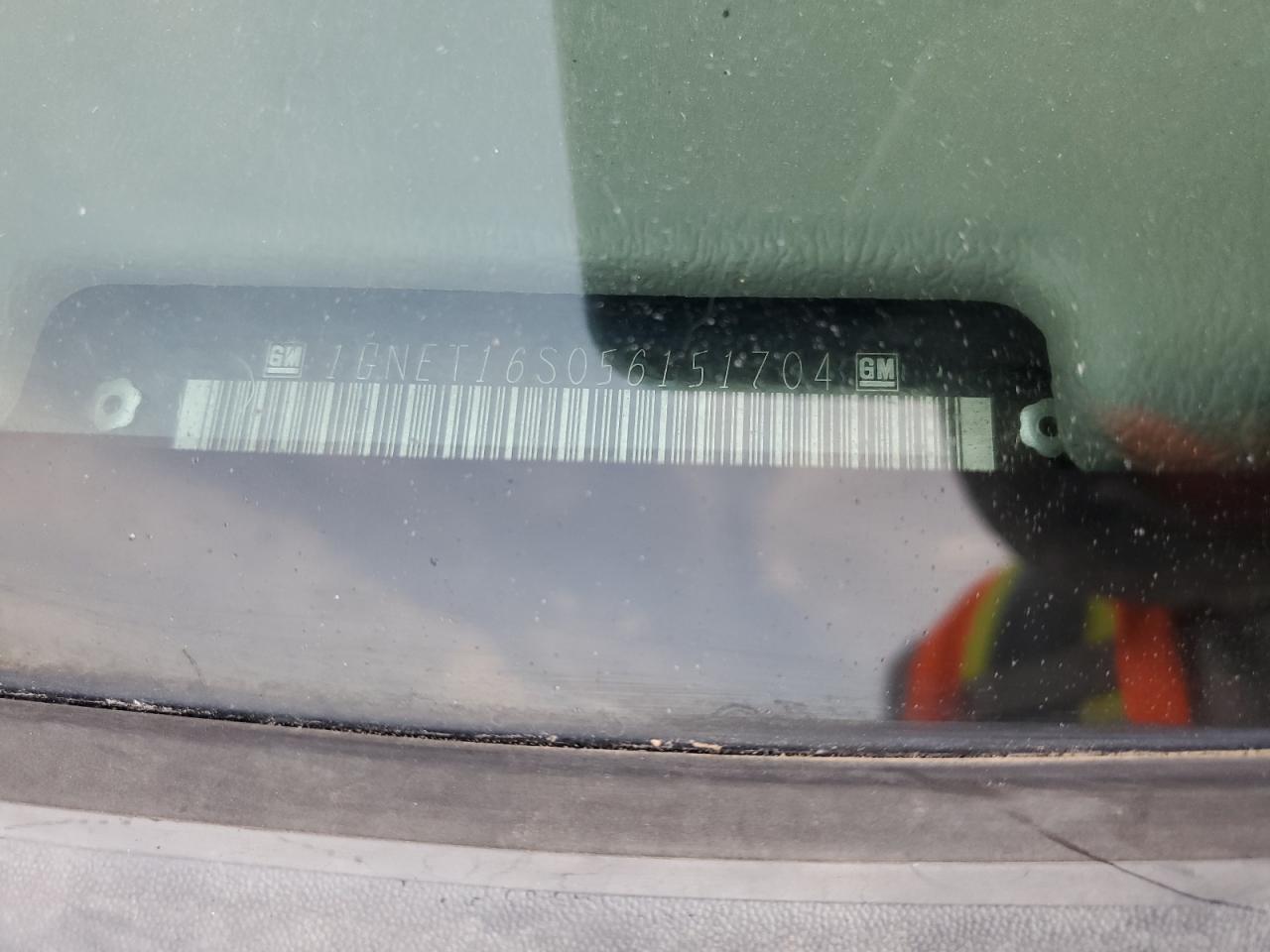 2005 Chevrolet Trailblazer Ext Ls VIN: 1GNET16S056151704 Lot: 63618865