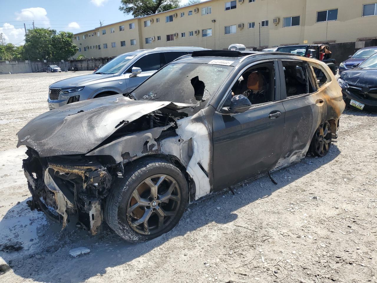2022 Bmw X3 Sdrive30I იყიდება Opa Locka-ში, FL - Burn - Engine