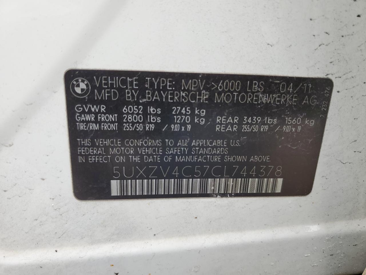 2012 BMW X5 - Image 13