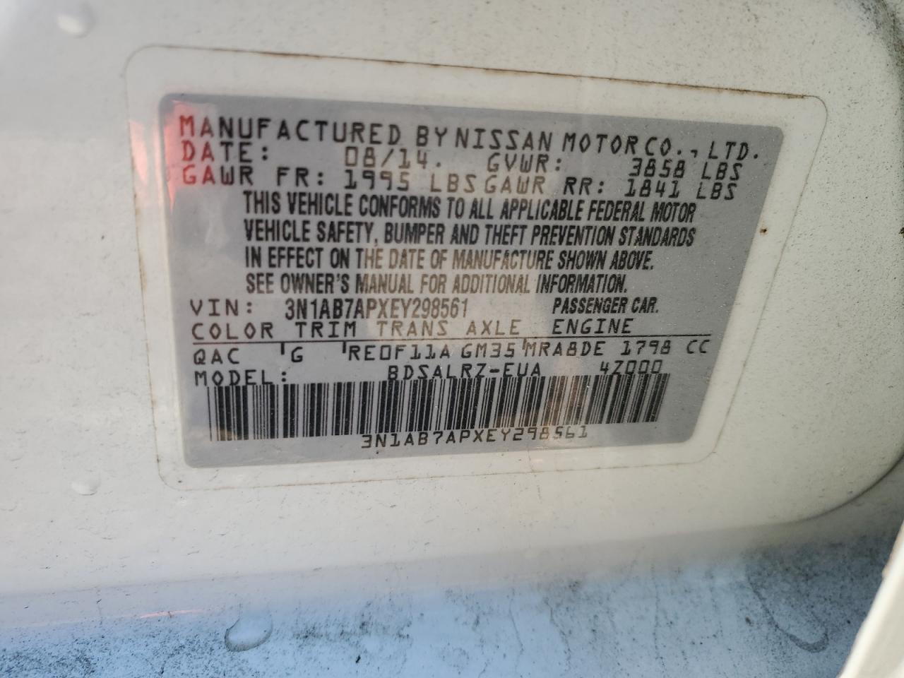 2014 Nissan Sentra - Image 13