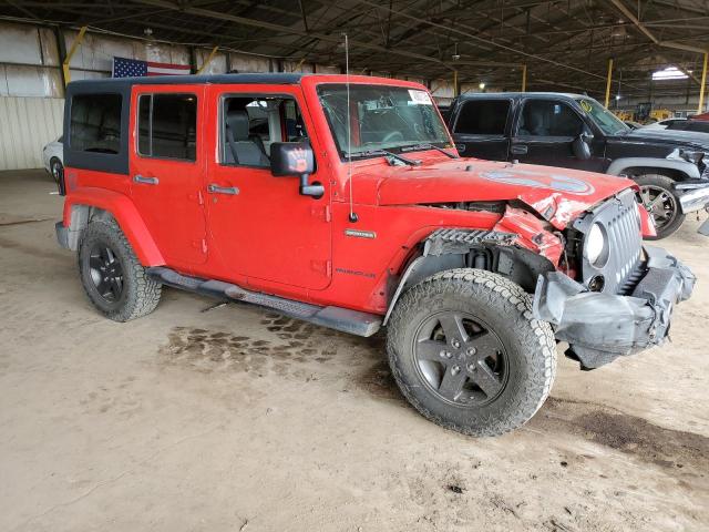  JEEP WRANGLER 2016 Red