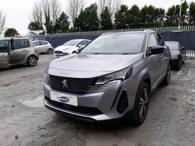 2022 PEUGEOT 3008 ALLUR for sale at Copart BELFAST