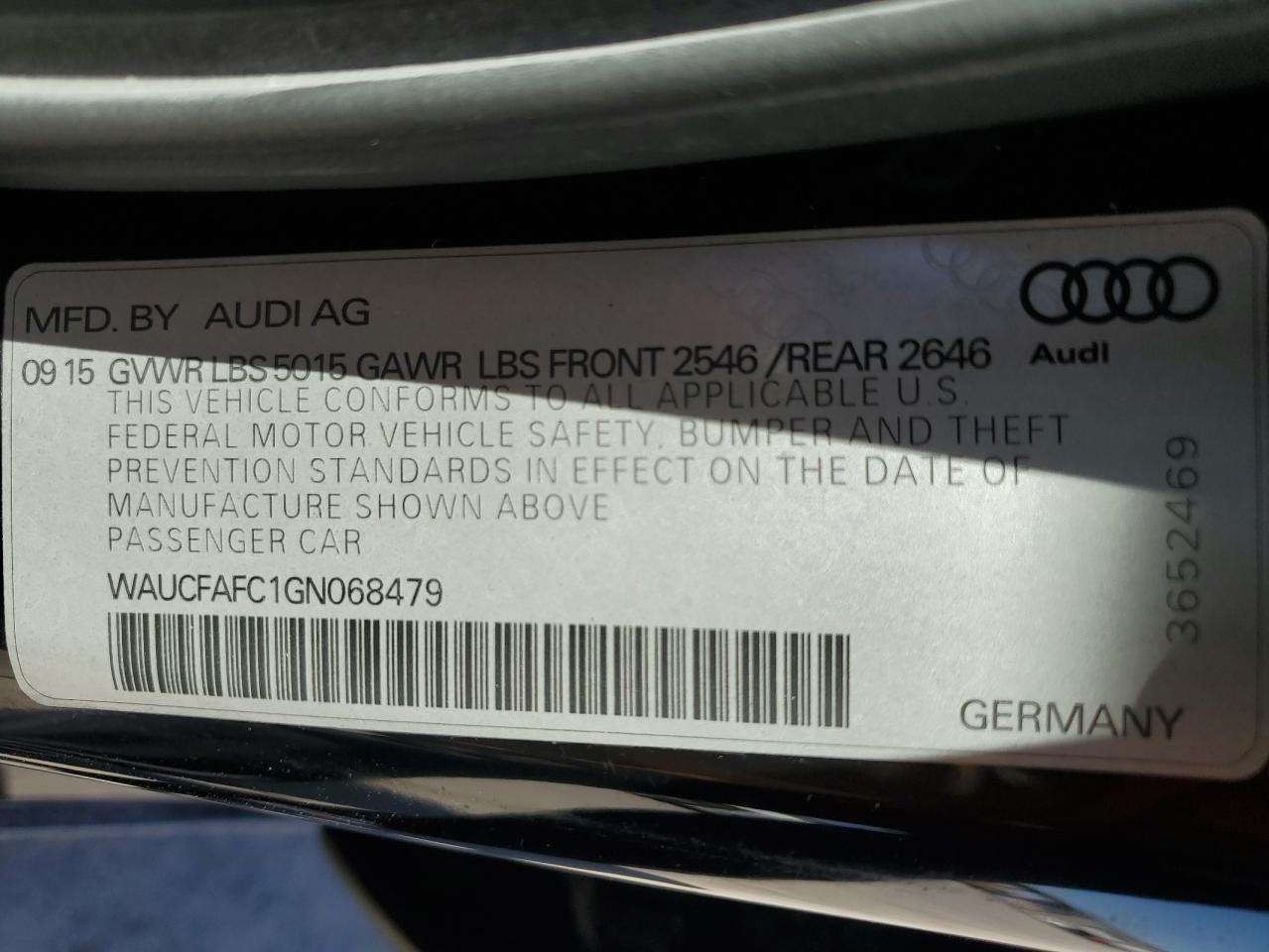 2016 Audi A6 - Image 12