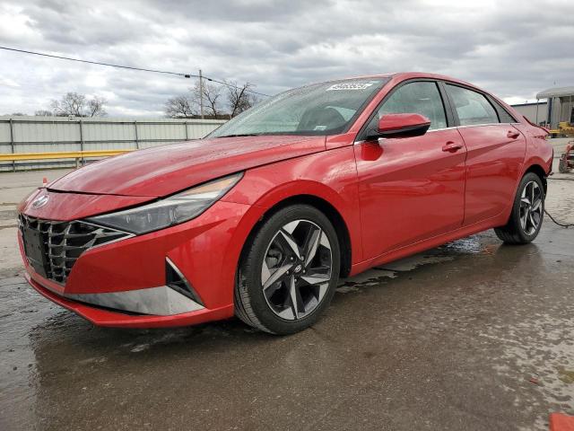  HYUNDAI ELANTRA 2021 Красный
