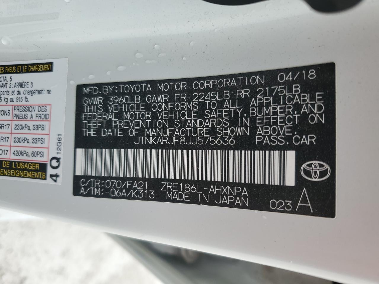 2018 Toyota Corolla - Image 15
