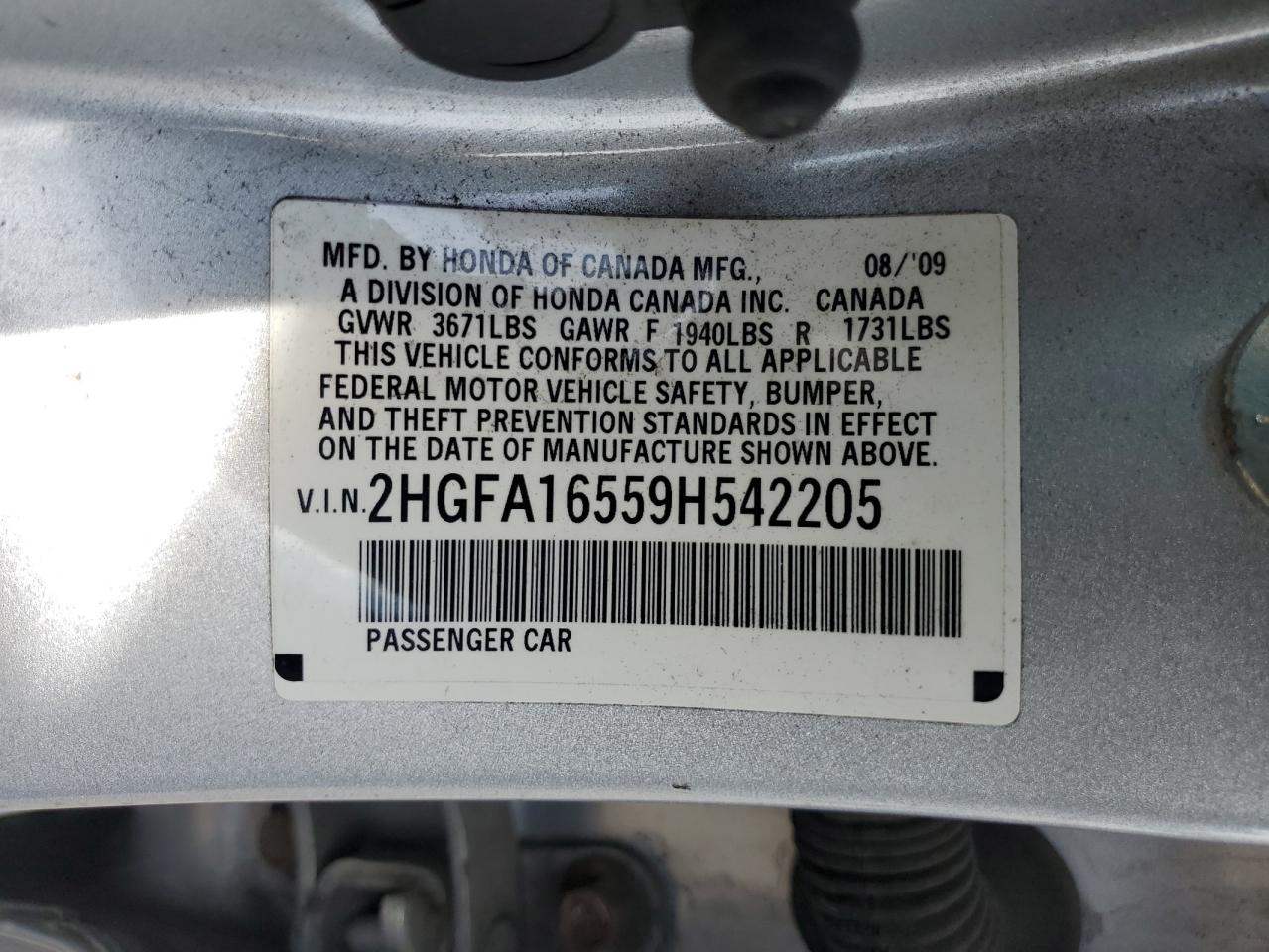 2009 Honda Civic - Image 14