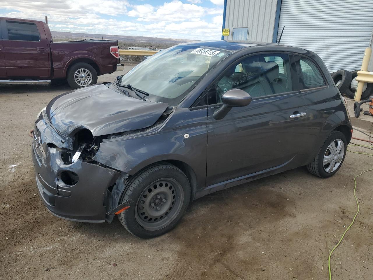 2015 Fiat 500 Pop de vânzare în Albuquerque, NM - Front End