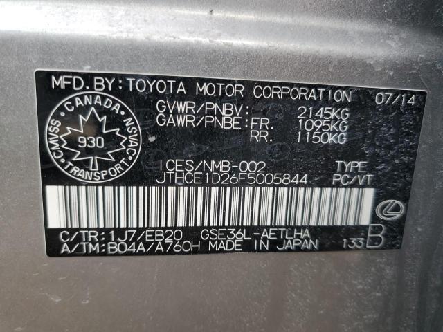 2015 LEXUS IS 350