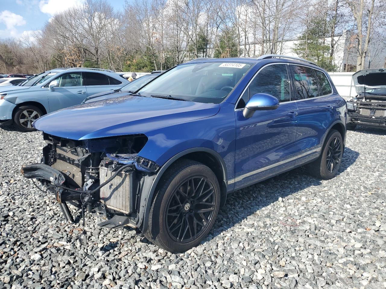 2016 Volkswagen Touareg Tdi na sprzedaż w North Billerica, MA - Front End
