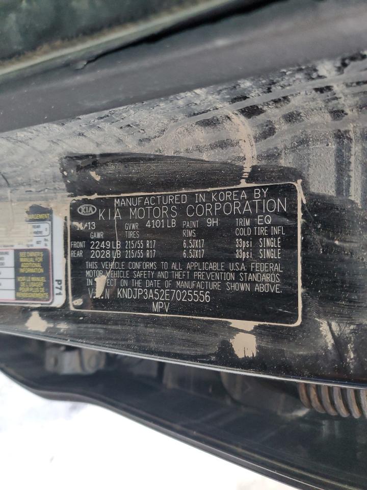 2014 Kia Soul + VIN: KNDJP3A52E7025556 Lot: 47071325